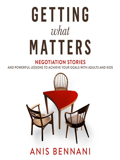 Title details for Getting What Matters by Anis Bennani - Available